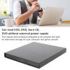 9.5mm Optical Drive Case External Hard Box, Black Laptop Storage Kit, Compact and Energy Saving for DVD Combo DVD view 2