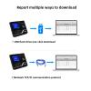 Time Clock Attendance System Fingerprint USB Password Access Control Office Time Clock Employee Recorder Device Biometric Machine view 4