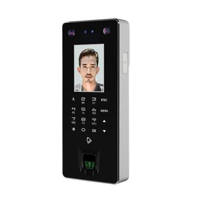 Time Clock 2.8 Inch Face Fingerprint ID Card Time Attendance Machine Door Access Control System