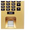 Time Clock 2.4 Inch Fingerprint Access Control Keypad USB Biometric System Electronic Time Clock Recorder Attendance Machine(Gray) view 2