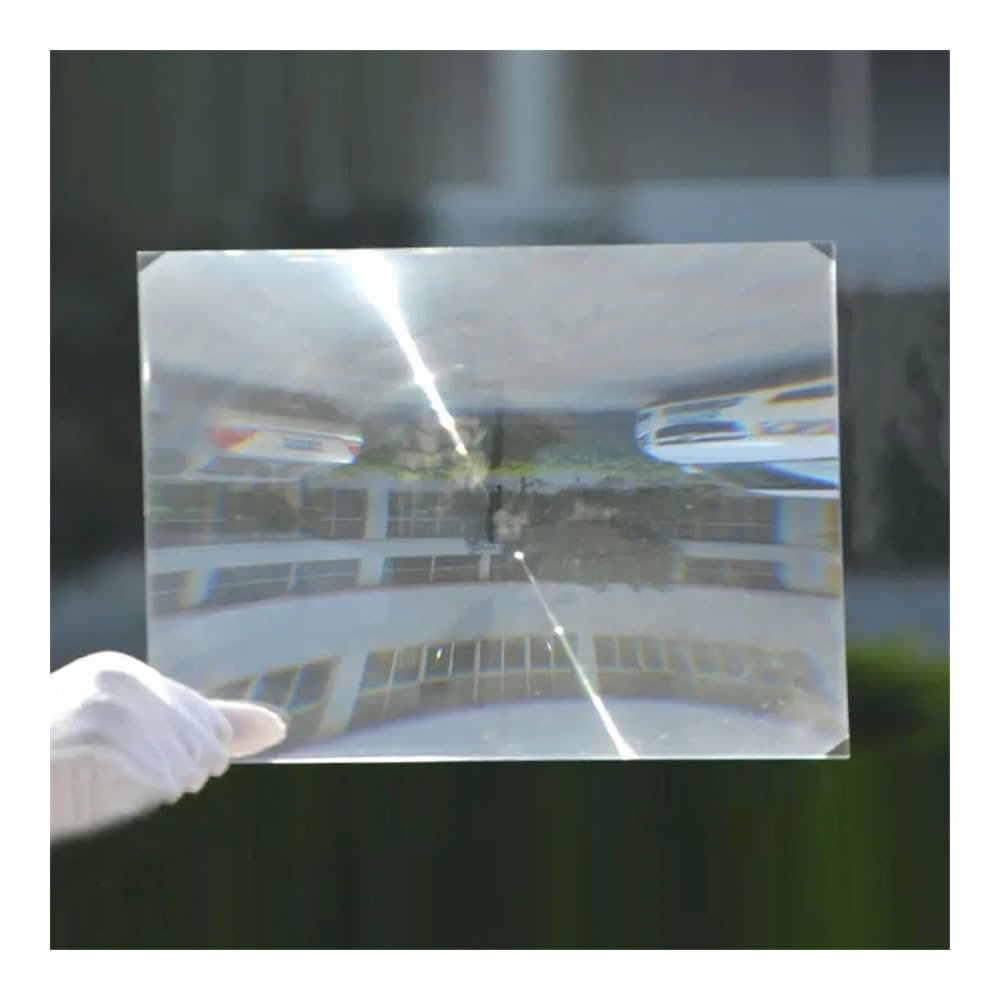JOEBO Microscope Kit 170x130mm Optical PMMA Fresnel Lens Focal 170mm 220mm 290mm 530mm DIY Projector Solar Condenser Lens Microscope Lens Adapters(290mm)
