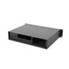 2U Server Chassis Rackmount Case ECUTEE 2U Micro ATX Compact Rackmount Supports Mini ITX and Micro ATX (9.6 x 9.6) Mainboards Supports 3 x 3.5 HDD 1 x 2.5 SSD Hard Disks view 2