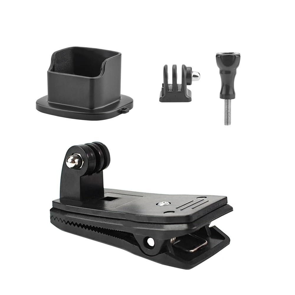 ABZEKH Drone Accessories Accessories Kit for DJI Osmo Pocket 3 Head Strap Mount for Chest Mount Harness for Backpack Clip Holder for 360Rotating Wrist Strap(2 in 1)