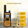 Retevis RB48 Heavy Duty IP67 Waterproof-Walkie Talkies,Covers up to 300,000 Square Foot-Business 2 Way Radios for Manufacturing Warehouse Construction Jobsite-Radios and 6-Way-Charger Bundle (20 Pack) view 3