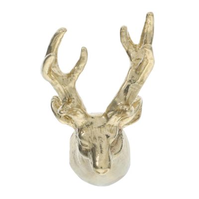 WATIIFUFU Elegant Deer Head Cabinet Door Handles Reindeer Drawer Pulls Easy Install Hardware Knobs Kitchen Cabinet Knobs Drawer Handles
