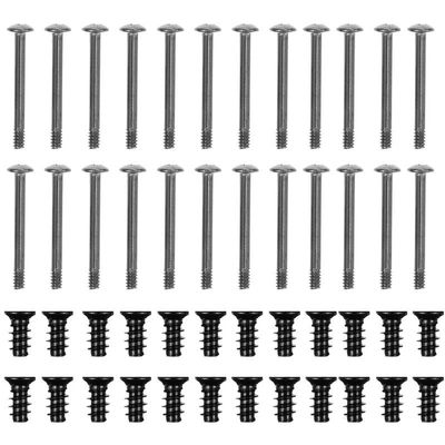 60pcs Chassis fan screws Flat head self-tapping screw set Computer Cooling Fan Mount Screws Case Fan Long Short Screws Set