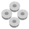 ULTECHNOVO 4pcs Copper Wire Crossover Frame Stereo Wire Reel Cable Reel for Power Cord Audio Speaker Cable Spool view 1