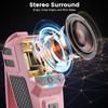 Wearable Bluetooth Speaker, IPX6 Waterproof Clip on Wireless Small Speaker view 3