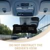 HOMSFOU Rearview Mirror Dash Cam Mount Bracket Universal Driving Recorder Stand with Adjustable Back Plate Secure Car Interior Mount for Suvs Trucks 6.89X4.53X2.76 Inches view 2