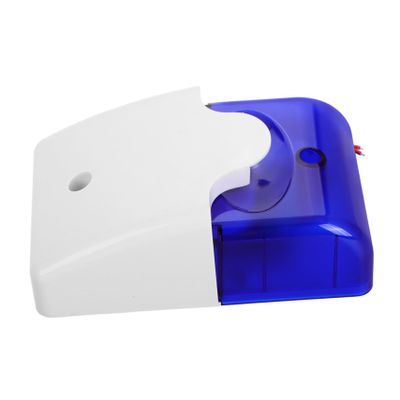 Yardenfun Sound and Light Siren Volume-Adjustable Security Alarm Buzzer Sound and Flashing Light Theft Siren Alarm for Home and Business