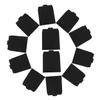 TEHAUX 12pcs Cd Paper Storage Sleeves Cardboard Envelopes for Wedding Cards Documents and Dvd Disc Organization view 1