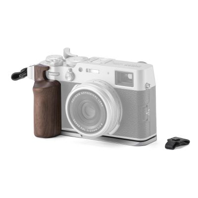 Tilta Vintage Camera Cage Compatible with Fujifilm X100VI  Silver | Base Kit | Thumb Grip | Strap Attachments | ARCA Ready | Lightweight & Durable TA-T70-A-S