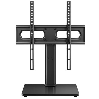 BFTOU Universal TV Stand for 27-75 inch TVs Swivel +/-35 Height Adjustable Table Top TV Base Max VESA 400x400mm,Holds up to 77 lbs Black