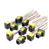 ARETV 1/1-1703820-1 6/7/8/10 Pin/Connector Harness Plug 1-1418479-1 1564516-1 1-1703773-1 1-1418469-1 1-1418437-1(7p 1-1703648-1) view 2