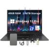 ASUS Vivobook 16" WUXGA Laptop, 40GB RAM, 2.16TB Storage(2TB SSD & 160GB Docking Station Set), Intel i7-1355U, Intel Iris Xe Graphics, Windows 11 Pro, 720p Webcam, WiFi 5, Number Pad, Black view 1