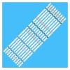 Moohehe LED Backlight Strip for LE-8822A LE-8815A M50AW JS-D-HL50L12-051CC (80929) RH43-D500L12X-10 view 1