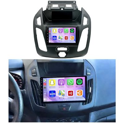 2+32G Android 13 Car Stereo Upgrade for Ford Transit Connect 2014-2018, 7 Inch IPS Touch Screen Car Radio with Wireless Carplay/Android Auto,GPS, WiFi, Bluetooth,FM, SWC/WiFi/AHD Backup Camera Radio