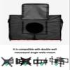 Christmas Santa Claus Outdoor TV Cover 30"-32" - 600D Waterproof TV Cover Weatherproof TV Screen Protector Dustproof Snowflake Winter Xmas Pink TV Display Protector for Outside Flat Screen TV view 4