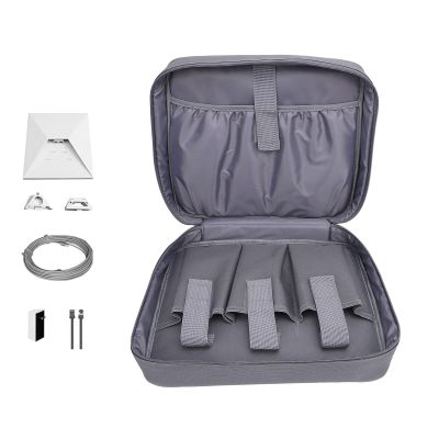 Mini Case for Starlink Mini Dish, Carrying Case for Mini Dish, Satellite RV Travel Bag, Ehternet Storage Handbag for Power Supply, Pipe Adapter, Cables