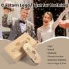 100Pack Personalized Swivel Wooden/Bamboo USB 3.0 Flash Drive 4GB - Handmade Custom Engraved Memory Stick for Wedding, Corporate Gifts, Promotions, Events (Containing Exquisite Bags) view 2