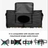 Christmas Bells Beige Outdoor TV Cover 30"-32" - 600D Waterproof TV Cover Weatherproof TV Screen Protector Dustproof Winter Xmas Bow Garland on Burlap TV Display Protector for Outside Flat Screen TV view 4