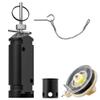 NIRIAHO Perimeter Trip Alarm, 12 Gauge Camping Trip Wire Alarm Device, Early Warning Security System for Camping and Property Safety (Black)