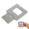 YAFIYGI View Finder for Artists Painting Photography Artist Tool with Sliding Mechanism Optical Viewfinder for Art Composition Custom Reel Tool for Directors Snow Weather Camera Aid view 1