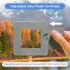 YAFIYGI View Finder for Artists Painting Photography Artist Tool with Sliding Mechanism Optical Viewfinder for Art Composition Custom Reel Tool for Directors Snow Weather Camera Aid view 4