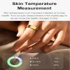 Smart Ring for Men Women Heart Rate Monitor Blood Oxy Monitor Fitness Ring with Sleep Tracker Pedometer Calories Step Counter Waterproof Find Ring Activity Tracker Compatible with iOS Android Phones view 3