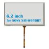 SOINEED 6.2 inch Digitizer Touch Screen Glass Resistive Panel Replacement Glass [Without LCD] Repair Parts Fits for Sony XAV-W650BT view 1