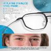 HGIOOIGH Thin Light Tr90 Blue Light Glasses Unisex,Anti Eyestrain UV Eyewear view 3