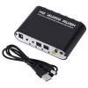 MiBoce 5.1 Channel Audio Decoder, AC3 Digital Optical Coax to Analog Audio Converter, 2-Way SPDIF Optical Input, 1 Coaxial Input, 1 Stereo Input, for Home Theater, Square, Concert Hall view 1