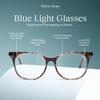 Felix Gray Lovelace Blue Light Glasses for Women and Men, Cat Eye Computer Glasses, Blue Light Blocking, Eye Strain Relief, Anti-Glare, UV Protection, Medium Frame 51-15-135 view 2