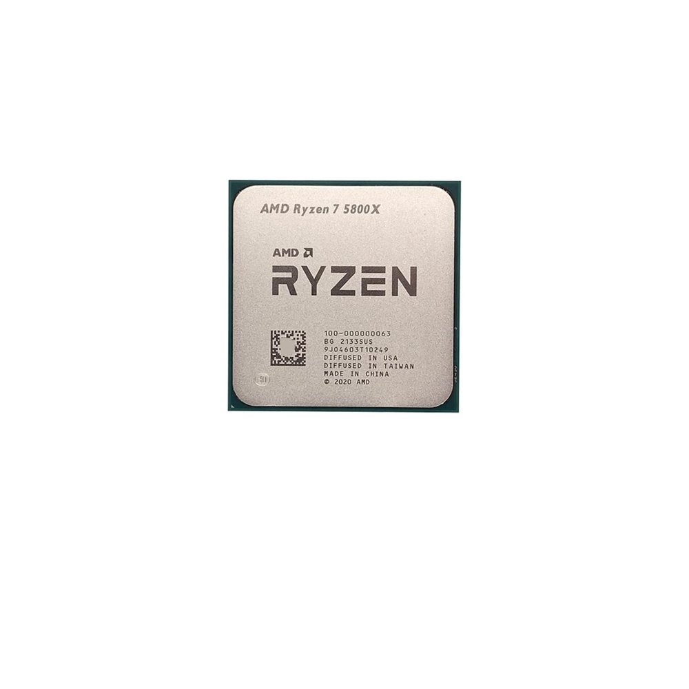 CPU N A R 7 5800X R7 5800X 3.8 GHz Eight-Core Sixteen-Thread 105W CPU Processor L3=32M 100-000000063 Socket AM4 no Fan