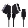 1.8M A/V TV Video Scart RGB Cable Gaming 21 Pin Euro Scart p/Lug Cord Wire Compatible with The N SNES Gamecube and N64 Console view 2