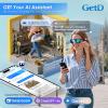 AI Glasses for Men & Women, Smart Glasses Powered by ChatGPT, AI Real-time Translation with 107 languages, 11H Music Play, Bluetooth Sunglasses with Polarized Lens, UV Protection for Daily Use, Travel view 4