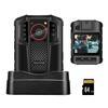 AeroTek Mini 4K Body Camera with Audio and Video Recording, GPS Bodycam with Ultra Infrared Night Vision and Fast Charging for Police, Law Enforcement and Delivery view 1