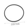 MOLUCKFU 20pcs Recorder Machine Repair Belt Cassette Machine Belt Wear-Resistant Flat Rubber Replacement view 3