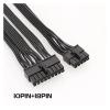 Chunsu Type 4 24Pin ATX PSU Power Cable, 24Pin to 10P+18P/10+14P(AX Platinum Gold) view 3