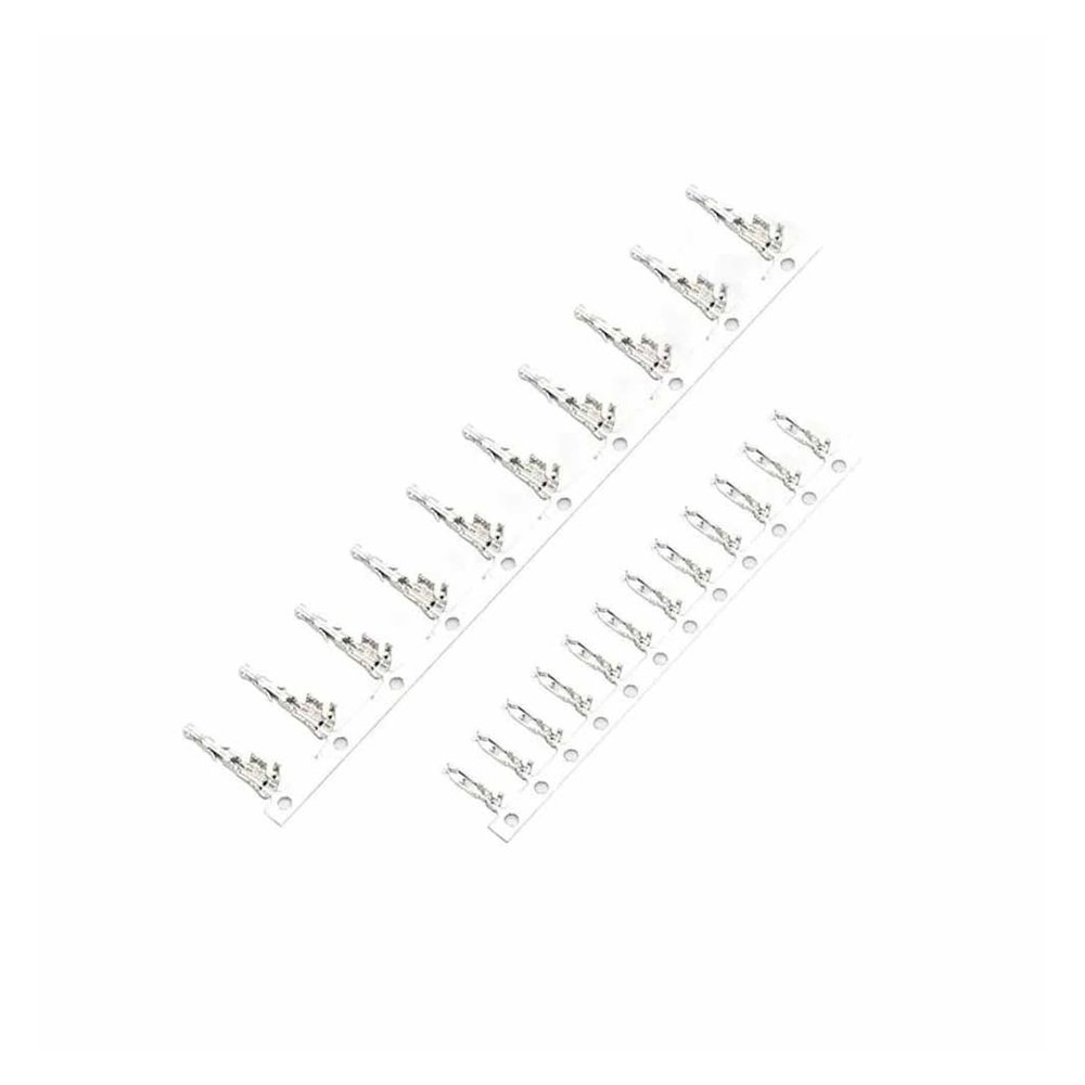 Chunsu 12V HPWR Male Connector 10pcs Black White PCIE 5.0 Male 12+4Pin 16Pin Connector Housing for RTX 4080 4090Ti DIY Cable(3.0 and Signal pin)