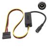 Chunsu Adapter DC 5525 to Sata Hard Drive Cable DC to 1x2x3x4x SATA Hard Drive Cable DC 12V to SATA 12V to 4PIN(Sata 1 to 1) view 1