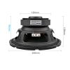 1Pcs 8 Inch 150W Subwoofer Speaker 4 8 Ohm HiFi Speaker Audio Sound Loudspeaker DIY Car Modification Home Audio Upgrade(8 Ohm 150W Subwoofer) view 4