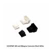 Chunsu 12V HPWR Connector PCIE 5.0 12+4Pin 16Pin Connector Housing with Terminal Pins Male, Female 90 Degree Male(90degree White M) view 2