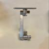 Balzout Silver Aluminum 12" Round Base Aluminum Mount Fits Helix/Solix SRM-RB12-SLV view 1