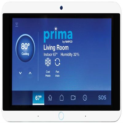 Napco Prima Home Security System (with Wi-Fi & AT&T Cellular Network)