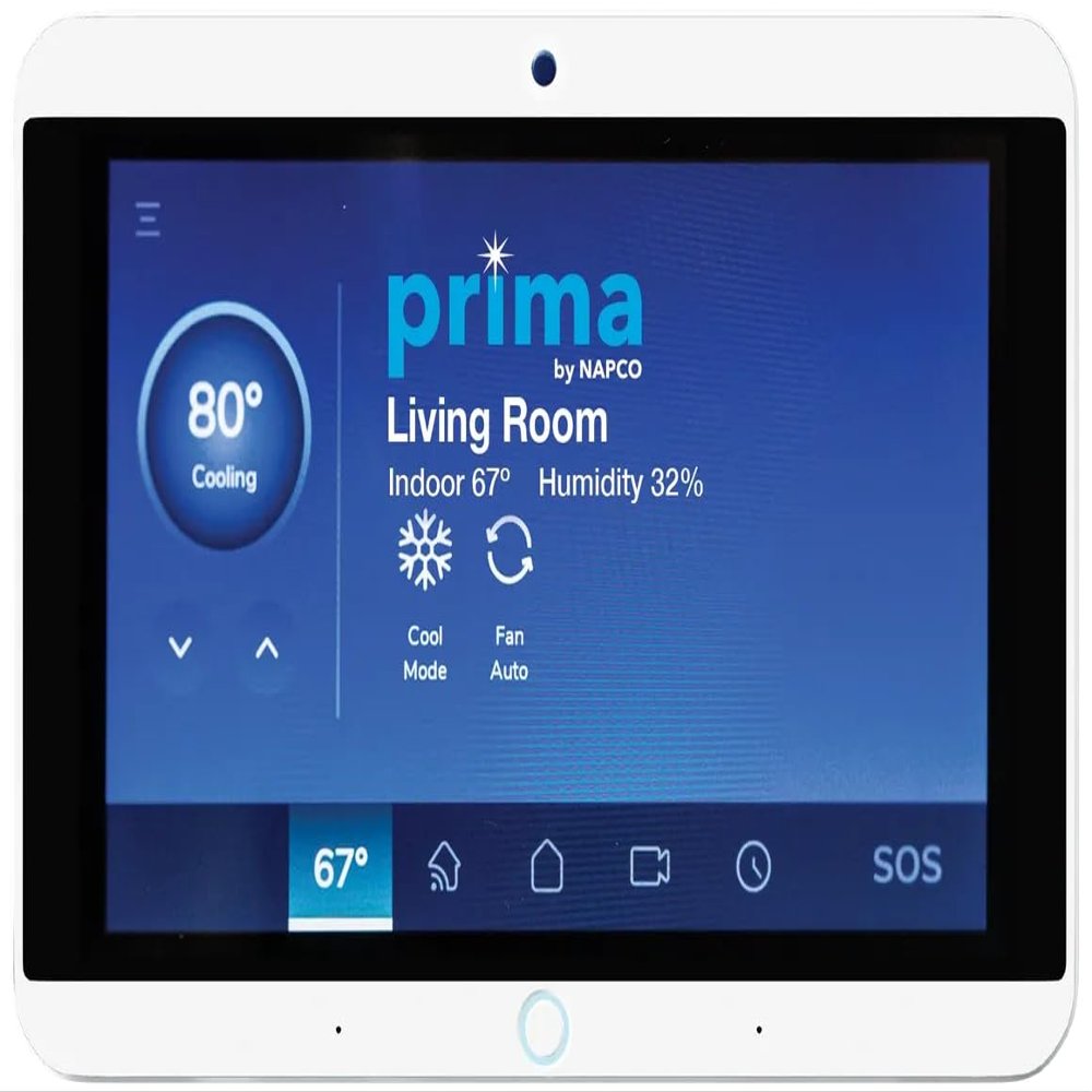 Napco Prima Home Security System (with Wi-Fi & AT&T Cellular Network)