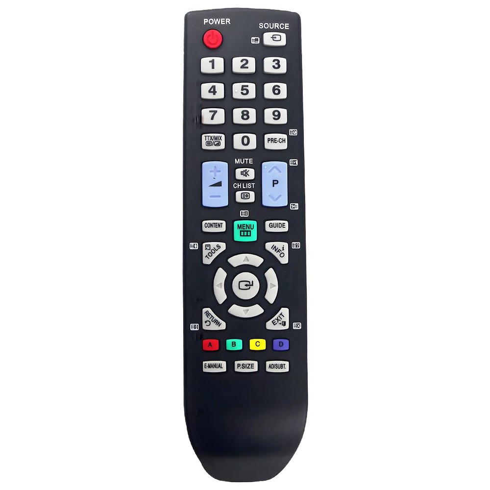 AA59-00496A Replacement Remote for Samsung TV LE40D503F7W LE40D504F7W T22A300 T27A300 PS51D530A5W PS51D535A5W PS59D530A5W PS59D535A5W UA22D5003BJ UA22D5003BM UA22D5003BW UA26D4003BJ UA26D4003BM
