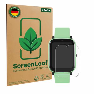 ScreenLeaf (2 Pack Screen Protector Compatible with One2Track Connect Next [Sustainable Screen Protection, Clear, Anti-Scratch]
