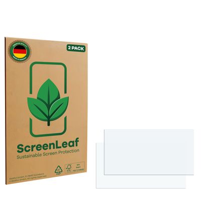 ScreenLeaf (2 Pack Screen Protector Compatible with Nissan Leaf N-Connect 2018 [Sustainable Screen Protection, Clear, Anti-Scratch]