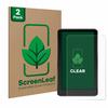 ScreenLeaf (2 Pack Screen Protector Compatible with Garmin zumo XT [Sustainable Screen Protection, Clear, Anti-Scratch] view 1